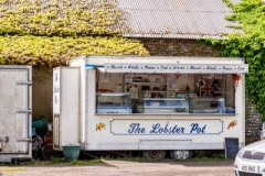Fresh fish and Shellfish in Butcher's carpark in Mundesley