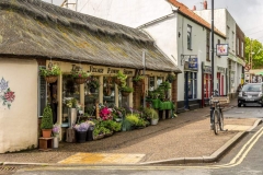 View of the Fish and Chip shop in Mundesley